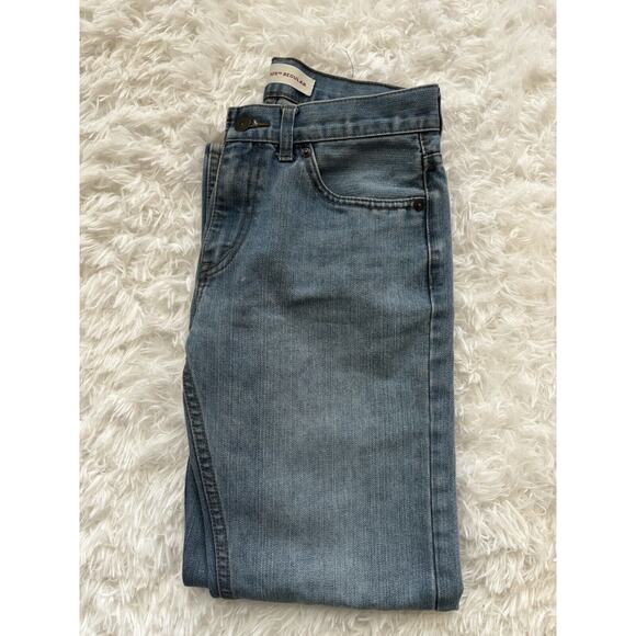 Levi’s 505 Regular Kids Sz. 14 Slight Flare Jeans. Great Pair & Condition - Picture 11 of 11